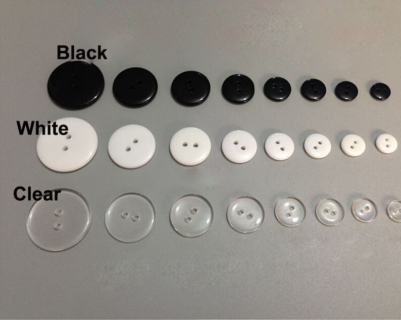 jacket buttons 4 holes 15mm 18mm 23mm 28mm ........ 5 x grey coat