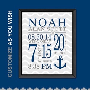 nautical subway art birth announcement nautical birth stats wall art navy gray baby nursery decor birth stats print nautical new baby boy