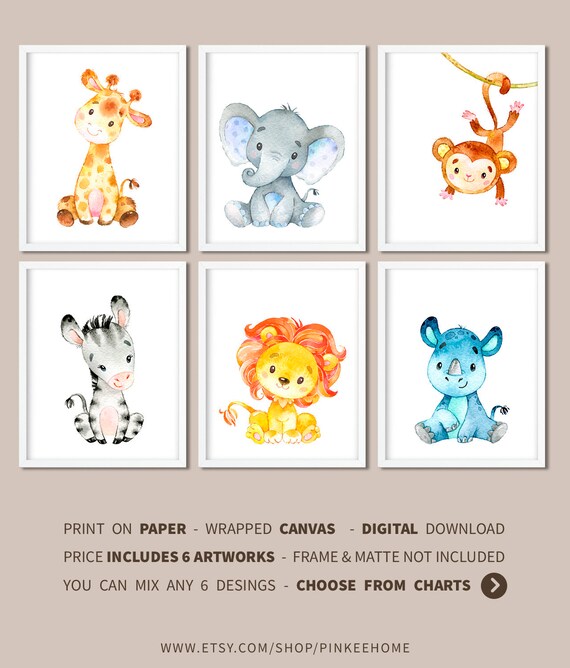 baby animal decor
