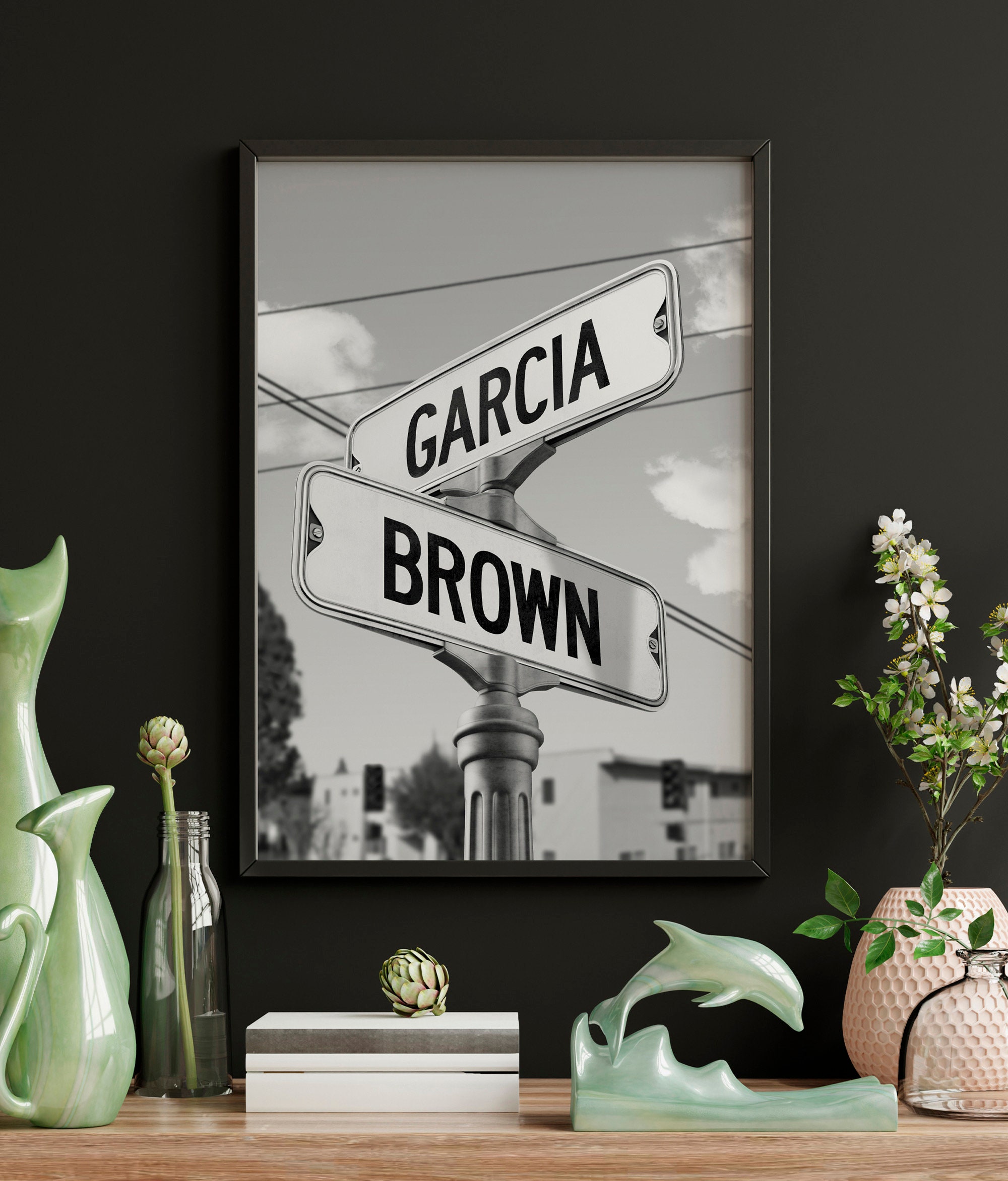 Strret Sign Photo Cards Custom Street Sign Photo Print, Couples Names, Wedding Gift - Etsy