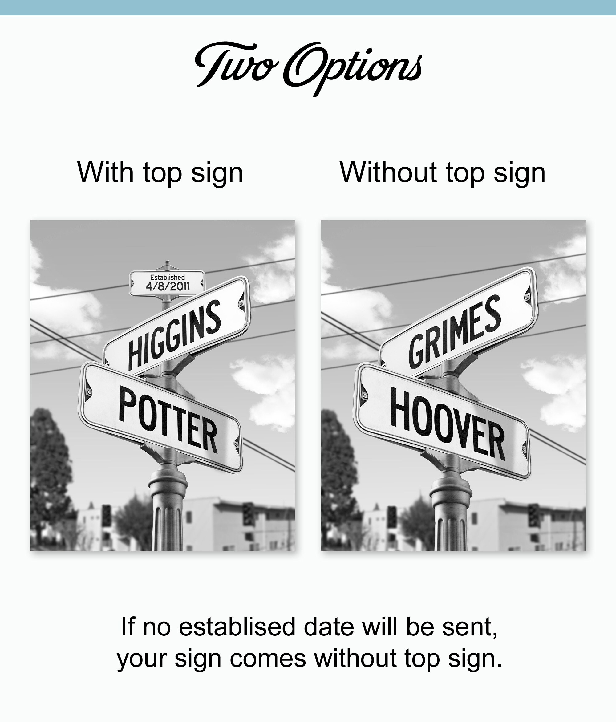 Strret Sign Photo Cards Custom Street Sign Photo Print, Couples Names, Wedding Gift - Etsy