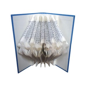 PAPERCHAIN BOYS Book Folding Pattern | Folded Book Art Template | Digital Download