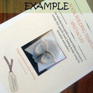 Book folding Pattern: IRISH TRIPLE Knot design including instructions DIY gift Papercraft Tutorial image 4