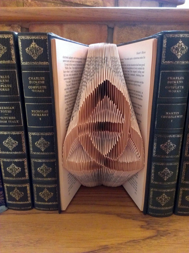 Book Folding Pattern IRISH TRIPLE Knot Design including Etsy