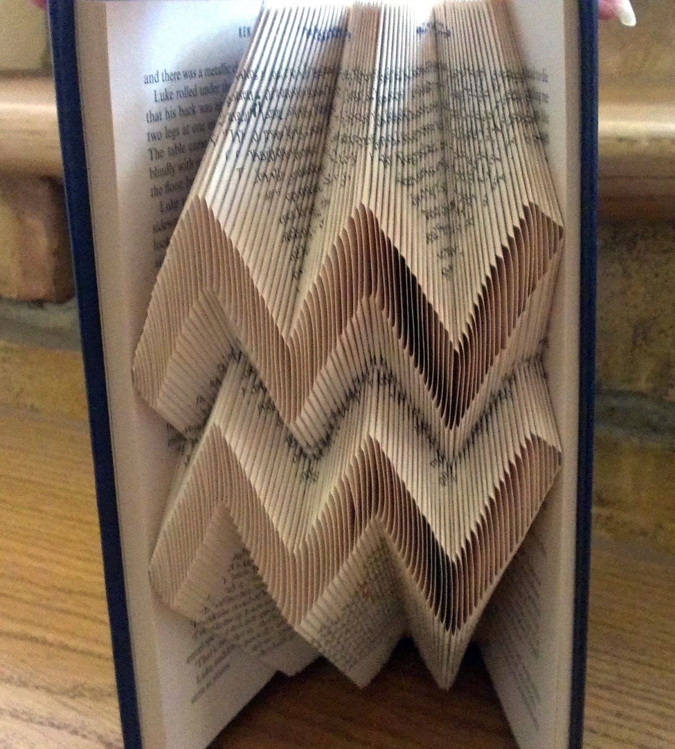 Book Folding Pattern: AQUARIUS Design including Instructions - Etsy
