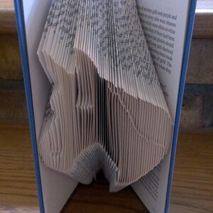 Book Folding Pattern: HORSE Design including Instructions DIY Gift ...