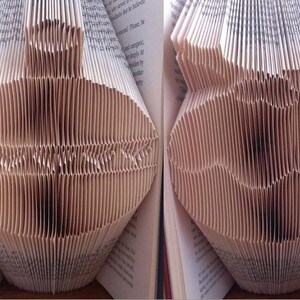 Book Folding Pattern: CHRISTMAS 4 Designs including Instructions Diy ...
