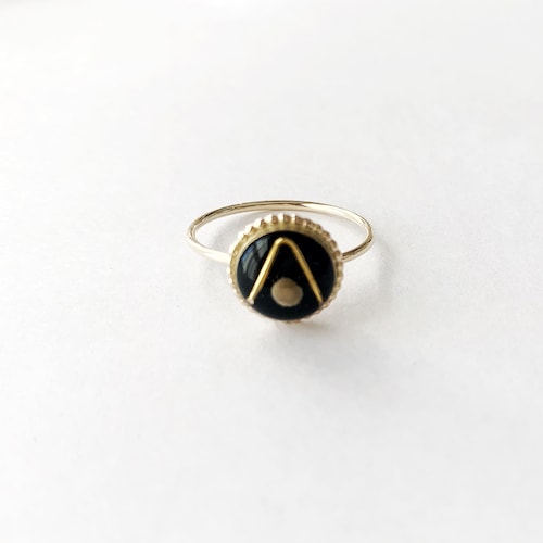 Mountain and Mustard Seed Ring Gold Filled Faith Ring Etsy