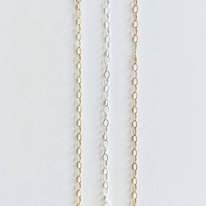 Replacement chains in dainty chain or large cable chain image 3
