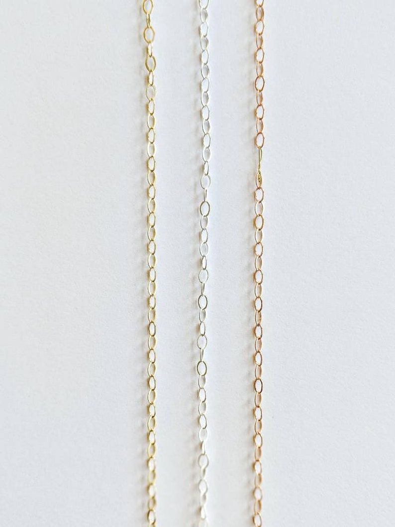 Replacement chains in dainty chain or large cable chain image 3