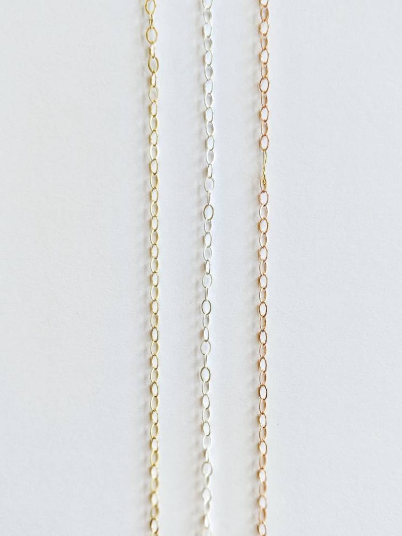 Replacement chains in dainty chain or large cable chain image 3