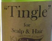 Tingle Scalp Oil for Growth Itch. Stimulates Follicles With Tea Tree, Rosemary, Evening Primrose, and Peppermint Essential Oils