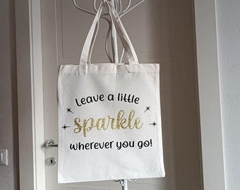 Bag, Shopper, in Heavy and Resistant Fabric to be Personalized with Name or Small Dedication