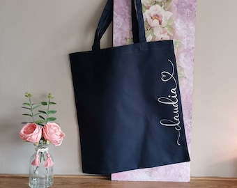 Bolso personalizado, Shopper, Tote Bag en lona de algodón