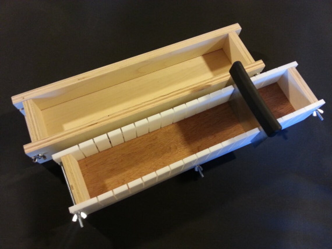 5 Lb Adjustable SOAP MOLD and Bar SLICER Cold Process Loaf Etsy