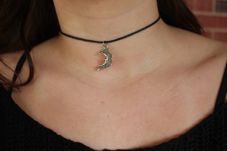 Moon Choker Necklace