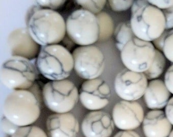 Howlite Stone Beads Jewlery 12 Mm Beads G1071