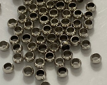 3mm/4mm/5mm 18k Gold Plated Open Crimp Beads Covers Crimp End Beads Stopper Spacer Beads For DIY Jewelry Making Supplies From Ddmyaug, $7.63