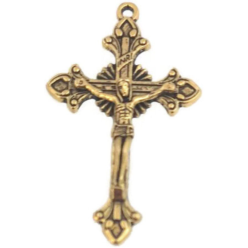 Gold Color Religious Cross M1065