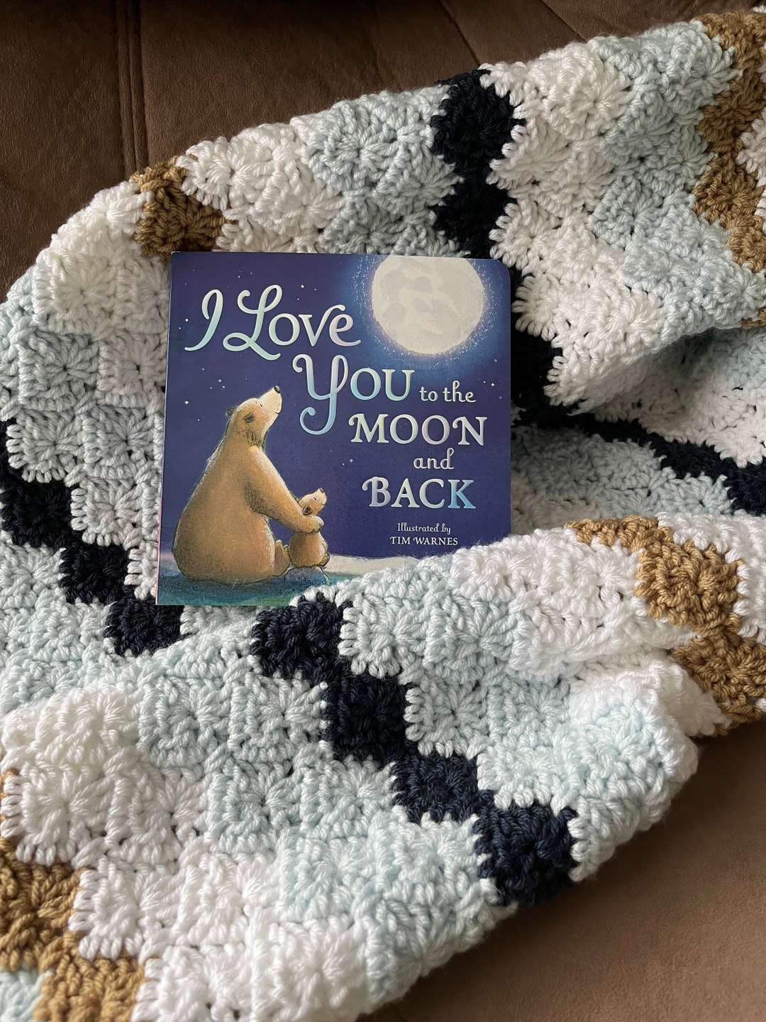 Blanket & Board Book Set / Board Book / Baby Blanket / Etsy