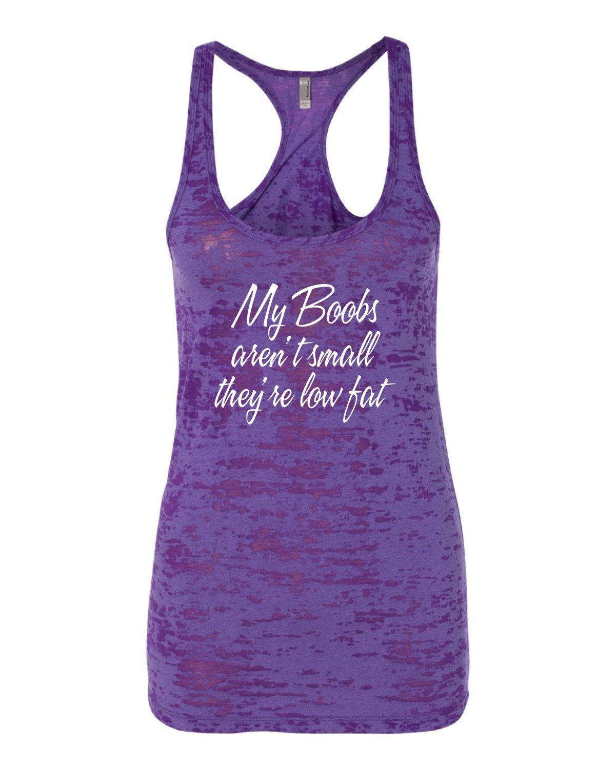 My Boobs aren't small they're low fat 1 Workout Tank | Etsy