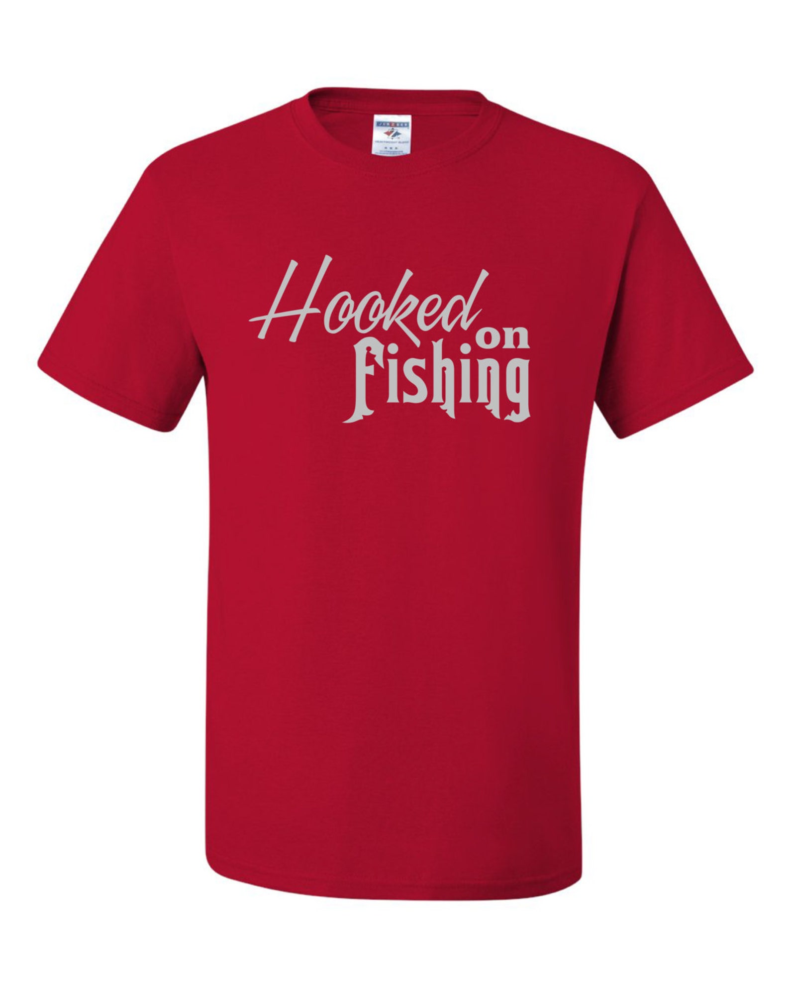 Hooked on Fishing T-shirt - Etsy