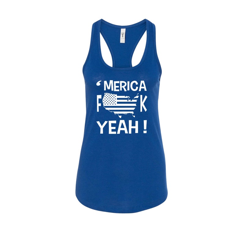 MERICA Workout Tank Running Tank Gym Tank Lifting Tank Etsy