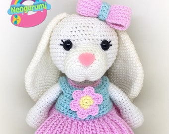 Lily Bunny - Amigurumi Crochet Doll Pattern