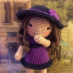 Eva Doll -  amigurumi dress up doll crochet pattern with 4 outfits