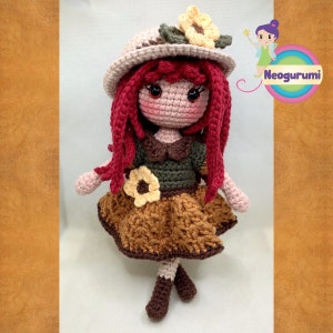 Autumn Doll- amigurumi crochet doll pattern