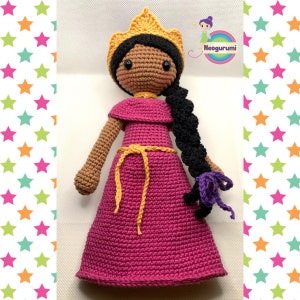 Lady Alana - Amigurumi Crochet Doll Pattern