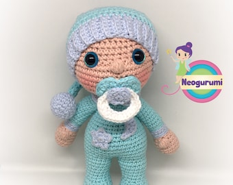 Snuggle Baby - Modèle de poupée au crochet Amigurumi