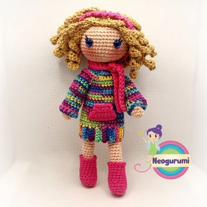Madeleine Doll- Amigurumi Crochet Doll Pattern
