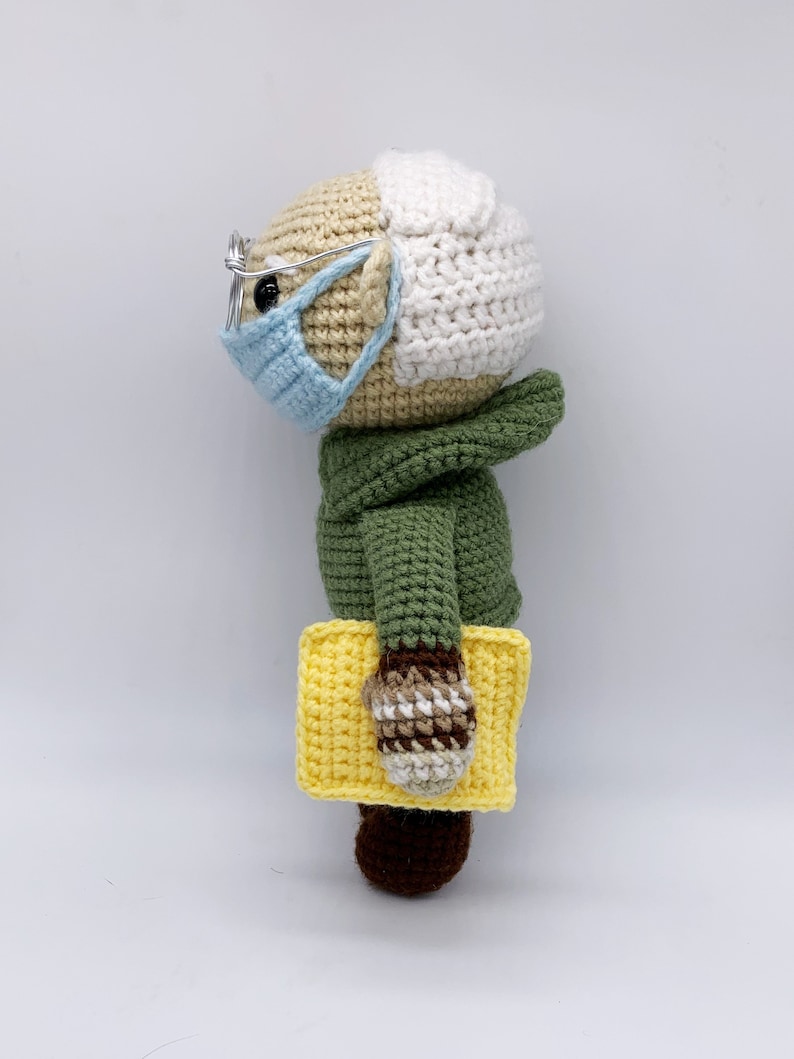 bernie sanders doll pattern