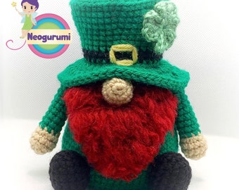 Declan the Leprechaun Gnome - Amigurumi Crochet Doll Pattern