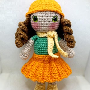 Penelope the Pumpkin Doll Amigurumi Crochet Doll Pattern image 3