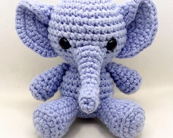 Liten elefant - amigurumi virkad docka djurmönster pdf