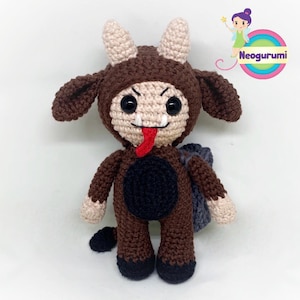 Krampus - doll animal amigurumi crochet pattern