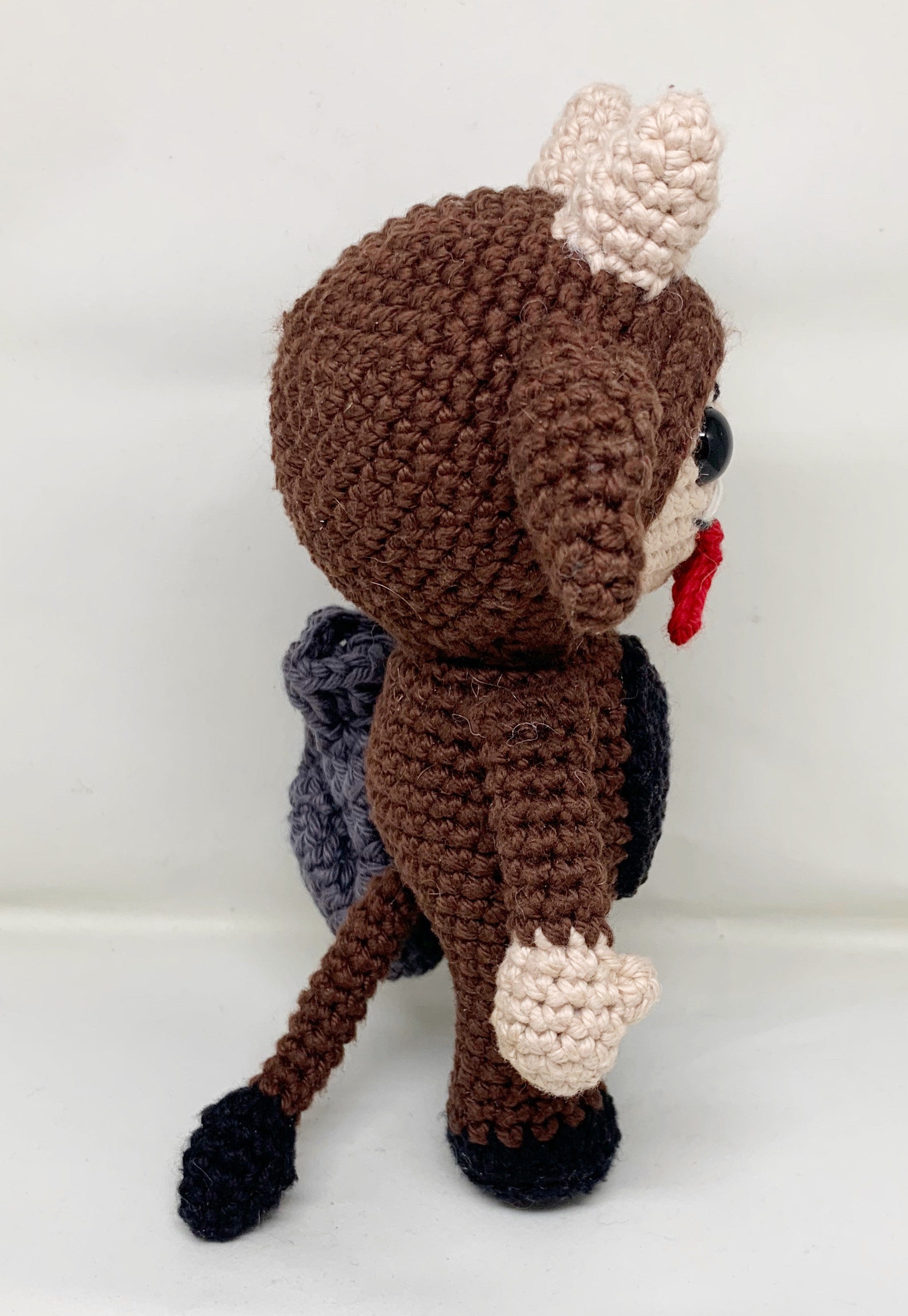 Krampus doll animal amigurumi crochet pattern Etsy