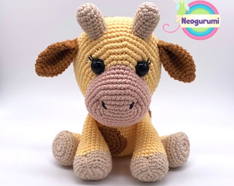 Sunshine the Cow - Amigurumi Crochet Doll Pattern