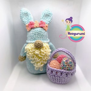 Easter Gnome -Valentine Amigurumi Crochet Doll Pattern