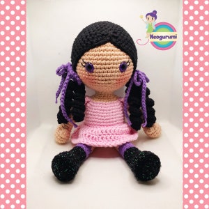 Olivia Doll -  amigurumi doll crochet pattern