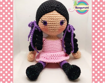 Olivia Doll -  amigurumi doll crochet pattern