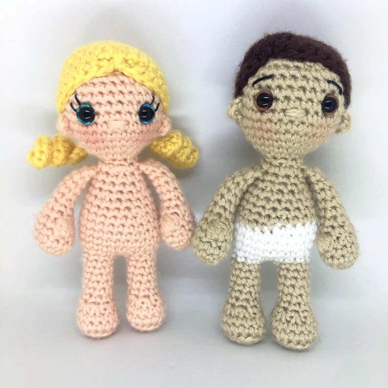 crochet dress up doll