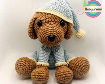 Sleepy Puppy - Amigurumi Crochet Doll Pattern