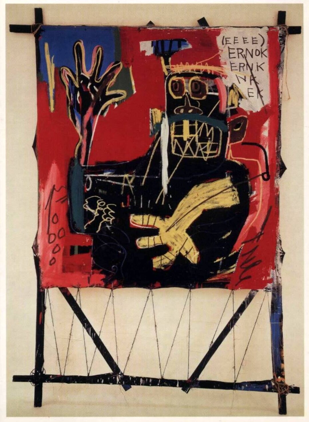 Basquiat Untitled Ernok 1982 Modern Art Modern Postcard - Etsy