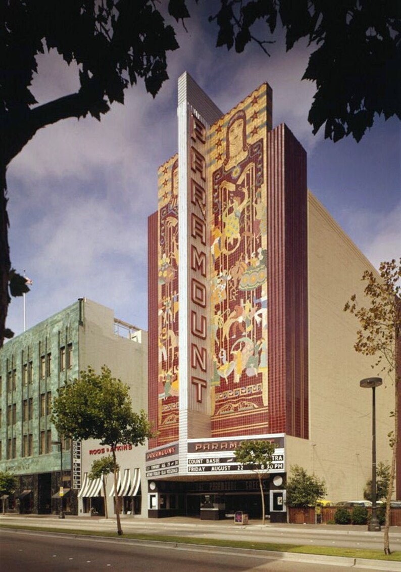 oakland-ca-california-paramount-theater-1975-movie-etsy