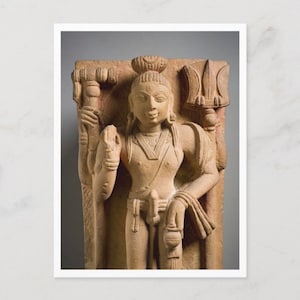 Le dieu hindou, Shiva, carte postale moderne vintage Z257641