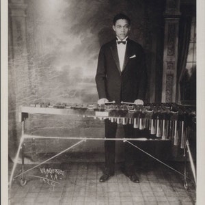 James VanDerZee, afro-américain, photographe, portrait, Alonzo, 1924, carte postale moderne R000351