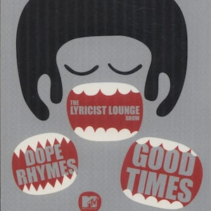 Lyricist Lounge, Dope Rhymes, Good Times, Comedy Series, 1990s, Rack Advertising Card, AD10699